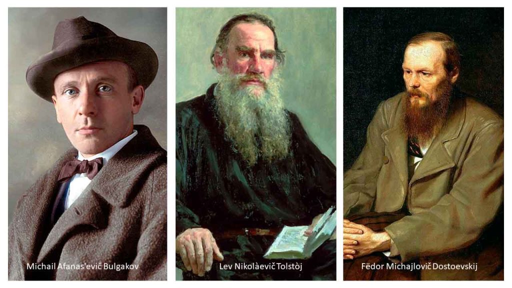 Bulgacov, Tolstoj e Dostoevskij