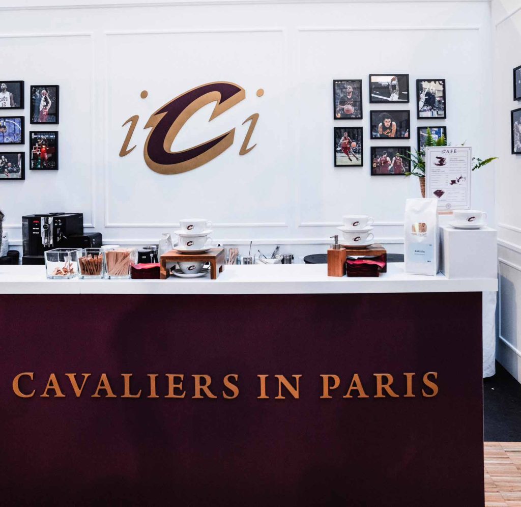 Il Cavs Cafè dei Cavaliers, NBA House. 