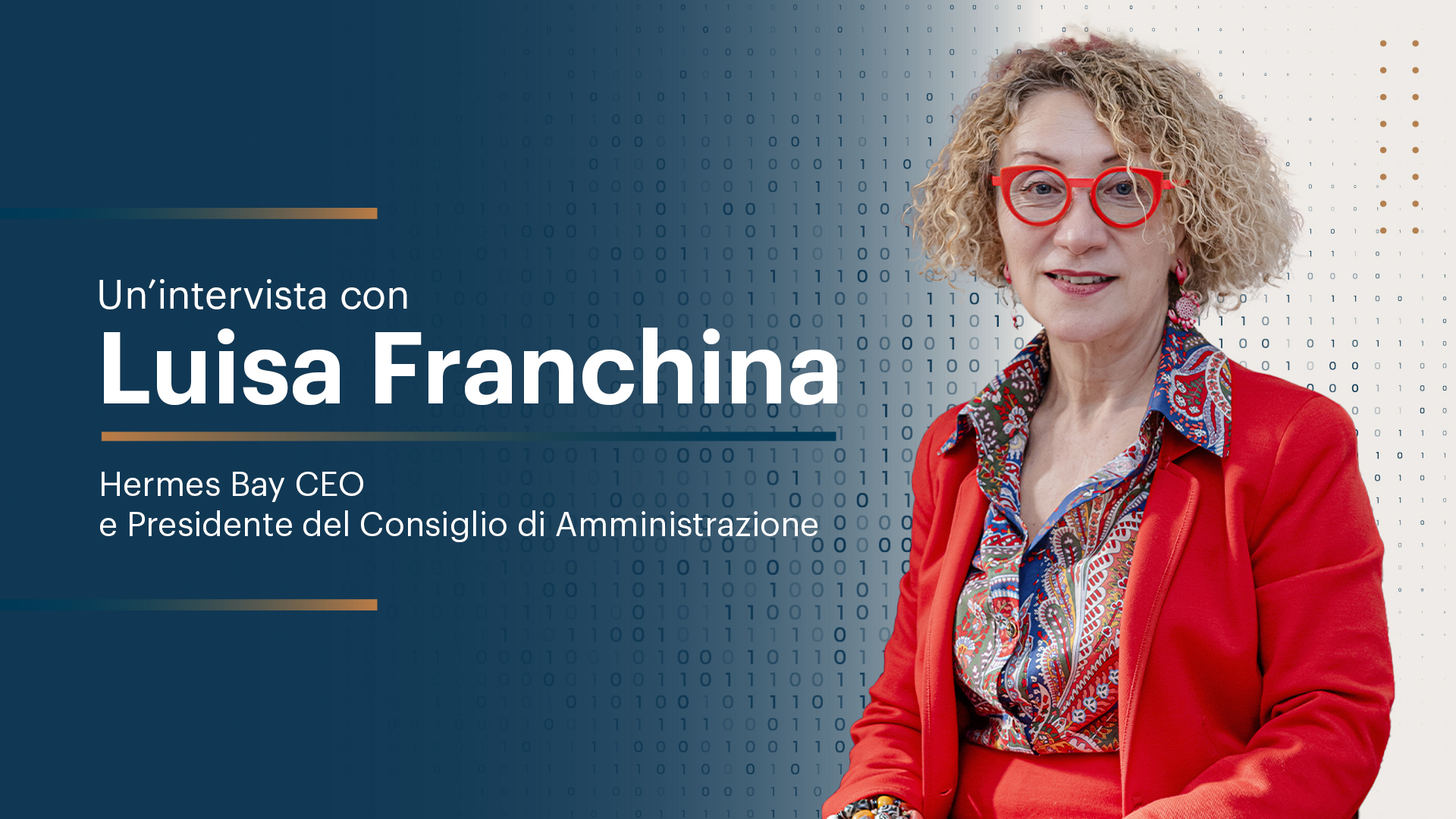 Intelligence e Umanità: Intervista a Luisa Franchina, CEO di Hermes Bay